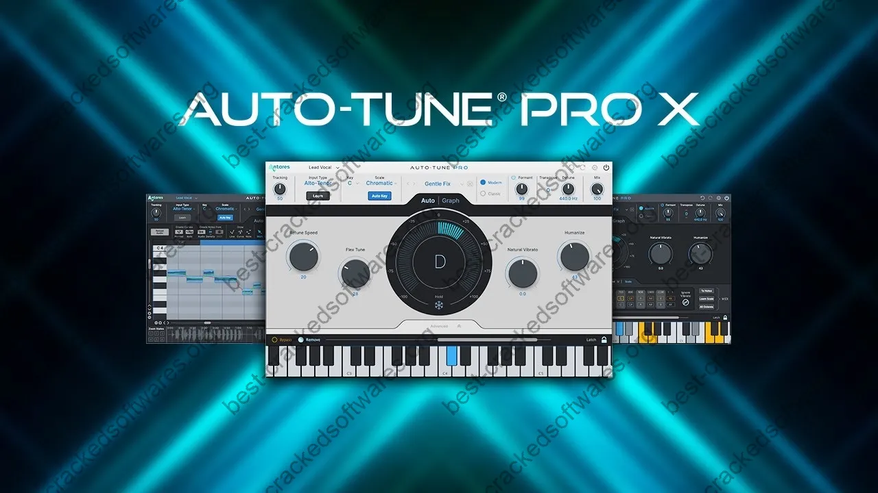 Auto-Tune Pro X Crack v10.3.1 Free Download